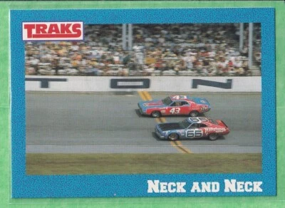1991 Traks Richard Petty #5 Richard Petty Neck and Neck - Image 1 of 2