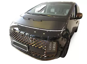 CAR HOOD BONNET BRA fits Hyundai Staria since 2021 FRONT END NOSE MASK Tuning - Imagen 1 de 3