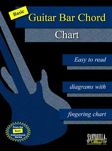 Basic Guitar Barre Chord Chart * Ships directly from the publisher! - Picture 1 of 1