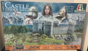 Italeri 1/72 Castello Sotto Assedio Battaglia Set, 100 Anni Guerra SW (Nuovo) - Foto 1 di 7