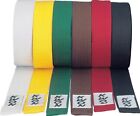 Wettkampfgürtel kurz, alle Farben  von Kwon. Gr. 160 und 180cm. Karate, Judo, 
