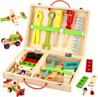 Werkzeugkoffer Kinder Spielzeug Holzspielzeug Werkzeugkasten-Kinderwerkzeug NEU