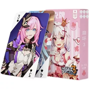 Honkai Impact 3 Anime Juego Cartas Colección Cartas Poker Juego Niñas Cartas - Imagen 1 de 1