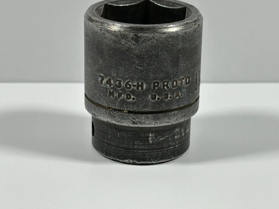 Proto Tools 7436-H 1/2 In Dr, 1-1/8 In, 6 pt Impact Socket          - Image 1 of 4