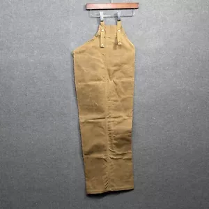 Vtg Filson Style 22 Chaps Size Regular Single Tin Clothed Oiled Waxed Cotton - Picture 1 of 12