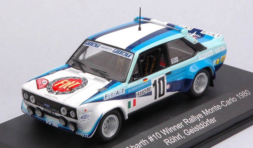 Modellino auto rally scala 1:43 FIAT 131 ABARTH MONTE CARLO diecast collezione s - Immagine 1 di 1