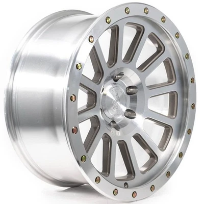 17x9 Arena A105 Ammo Bright Machine Zinc Bolts Wheel 6x135 (0mm) - Image 1 of 4