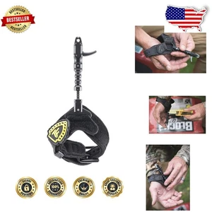 Durable Archery Bow Release Aid - Tru-Fire Smoke Extreme, Ambidextrous, USA Made - Foto 1 di 6