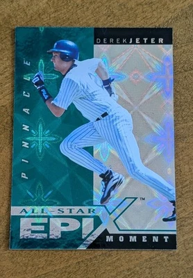 1998 Pinnacle - Epix Season Derek Jeter #E8 Emerald NM - Image 1 of 3