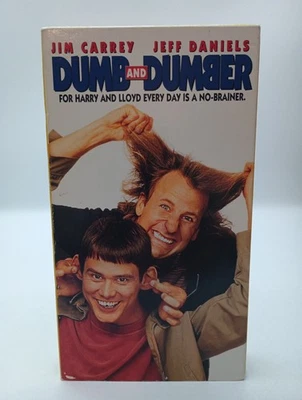 Dumb and Dumber (VHS, 1995) Jim Carrey Jeff Daniels  - Image 1 of 4