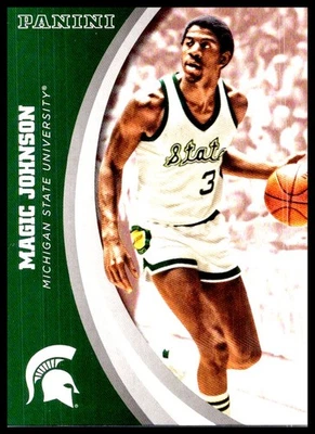 2016 Panini Michigan State Spartans #45 Magic Johnson - Image 1 of 2