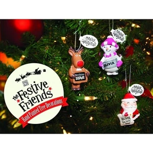History & Heraldry Festive Friends Hanging Tree Decoration - Picture 1 of 46