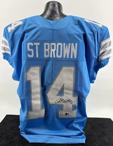 Camiseta deportiva firmada por Amon-Ra St. Brown de los Detroit Lions - Imagen 1 de 1
