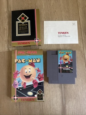 Pac-Man Tengen Nintendo Entertainment System 1980-1984 USA made NES Video Game - Image 1 of 4