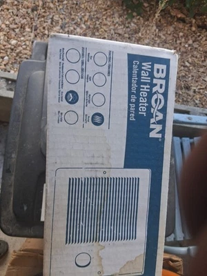 Broan 174 Wall Heater, 750/1500 Watt 120 Vac - White - Image 1 of 3