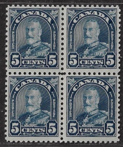 Canada Stamps — Block of 4 — 1930-31, King George V #170 MNH Ref. 1045 - Picture 1 of 2