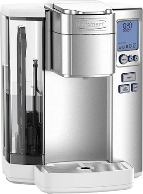 Cafetera tetera Cuisinart SS-10W 1 taza de un solo servicio, 72 oz - blanca Foto 1 de 3