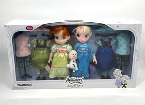 Disney Animators' Collection Frozen Anna & Elsa Doll Gift Set Accessories - Picture 1 of 4