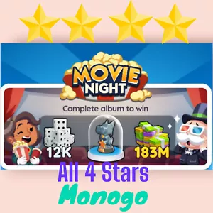 MONO_POLY_GO_STAR 3⭐⭐⭐ _SUMMER_ESCAPE_INSTANT_DELIVERY!! - Picture 1 of 1