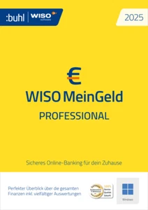 Download-Version WISO Mein Geld 2025 Professional - unbeschränkt lauffähig - Bild 1 von 1