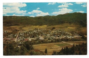 STEAMBOAT SPRINGS Birds Eye View Howelsen Ski Hill Resort Colorado CO Postcard - Picture 1 of 2