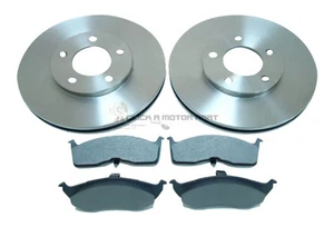Front 2 Brake Discs And Pads Set New For Chrysler Grand Voyager 1995-2000 - Picture 1 of 1