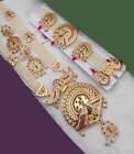 Women Gold Plated Brass Indian Traditional Ethnic Jewellery Set for Occasions