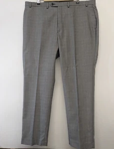 Lauren Ralph Lauren Mens 42x32 Gray Flat Front Pants Grey NEW WITH TAGS - Picture 1 of 3