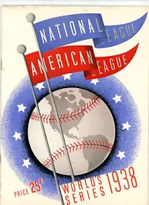 1938 Yankees vs Cubs World Series Program *REPRINT* - Picture 1 of 1