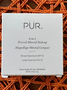 NIB Full Size PUR 4-in-1 Pressed Mineral Makeup SPF 15 "LIGHT / LN6" - Picture 1 of 3