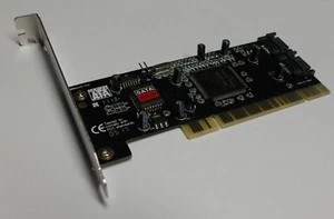 PCI 2fach SATA Controller mit RAID 0,1 #o849 - Afbeelding 1 van 1