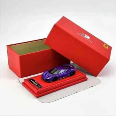 Rotating Wheel RW 1:64 488Pista hardtop version Prancing Horse resin car model - Image 1 of 4