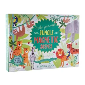 Floss & Rock Magnetic Jungle Play Scenes Zoo Play Set Clearance - Picture 1 of 4
