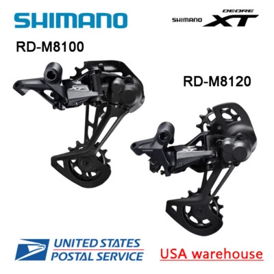 Shimano XT RD-M8100 RD-M8120 GS SGS 12 Speed Rear Derailleur Medium Long Cage  - Image 1 of 4