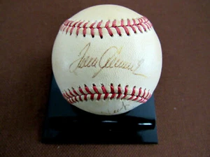 TOM SEAVER CALVIN GRIFFITH HOF SIGNED AUTO VINTAGE OAL GAME BASEBALL JSA LOA - Picture 1 of 4