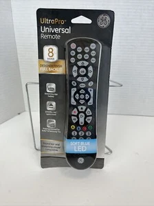General Electric 41567 8-Device Backlit Universal TV Remote Control in Black - Picture 1 of 2