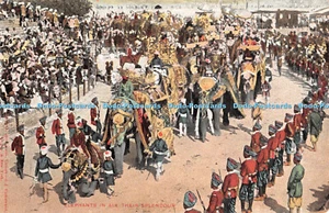 R394008 Elefanten in all ihrer Pracht Underwood und Underwood E F A Indias Sp - Bild 1 von 4