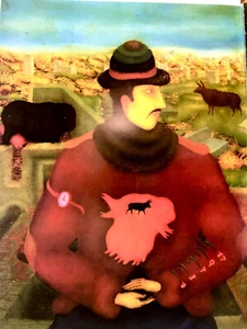 Arik Brauer, der Mann mit der roten Jacke - Zdjęcie 1 z 1