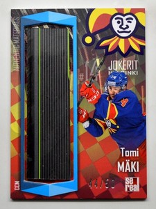 2016-17 KHL Jokerit Helsinki Stick #JOK-STI-010 Tomi Maki 44/50