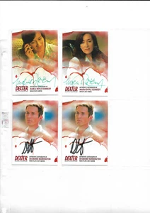 Dexter Seasons 5 & 6 - Autograph Costume & Prop Card Selection Breygent 2015 - Picture 1 of 22