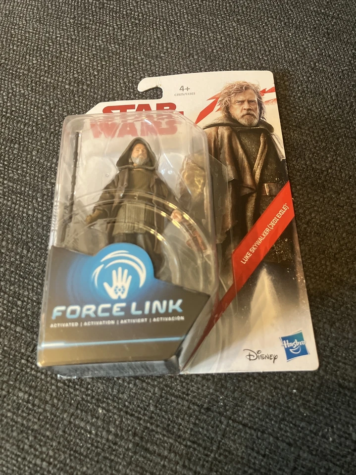 Star Wars Force Link Luke Skywalker (Jedi Exile), Hasbro, Disney NEW - Image 1 of 1