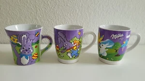 3er Set Sammeltasse MILKA Ostern Osterbecher Edition 3 9 12 - Bild 1 von 9