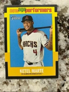 2020 TOPPS HERITAGE NEW AGE PERFORMERS CARD DIAMONDBACKS KETEL MARTE #NAP-8 - Picture 1 of 1