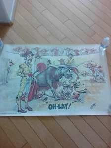 Vintage Oh-Lay Make Love not War 1972 Litho - Bild 1 von 4