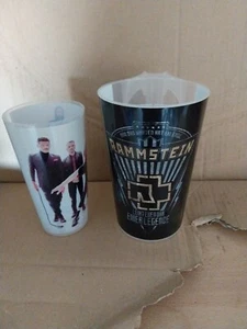 Rammstein Tourbecher Becher Cup 2 Stück Top Sammler - Bild 1 von 7