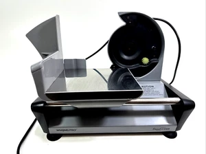 WARING PRO ELECTRIC FOOD SLICER MODEL FS150 130 WATT MOTOR KITCHEN COUNTERTOP - Picture 1 of 10