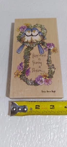 **NUOVO** "Sharing a Dream" timbro in gomma Carolyn Shores Wright francobolli Happen 80287 - Foto 1 di 7