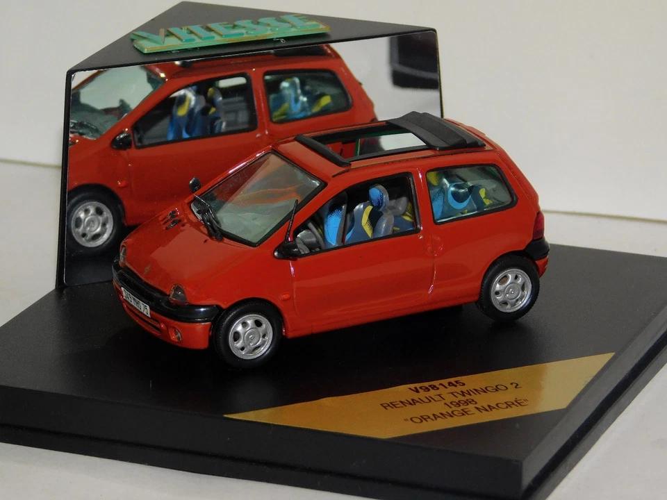 RENAULT TWINGO 2 1998 ORANGE NACRE VITESSE V98145 1:43 - Immagine 1 di 1