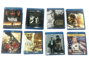 Blu-Ray ACTION, Thriller,  War, Crime, Suspense, Martial Arts Lot Of 8 DVD’s - Picture 1 of 4