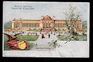 1904 Cupples Government Building St.Louis World's Fair exposition postcard - Picture 1 of 1